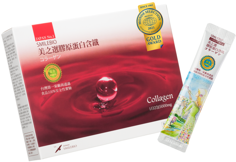 含鐵葉酸低分子膠原蛋白，改善女生經痛缺鐵