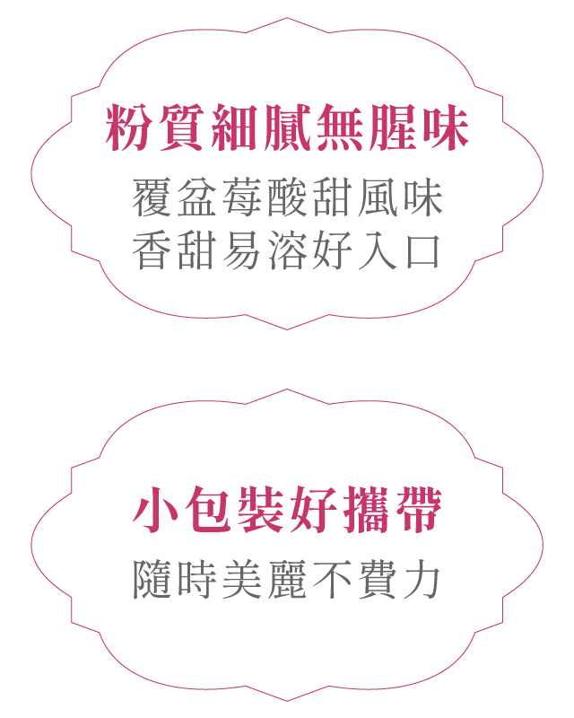 美之選膠原蛋白蛋白聚醣的特色