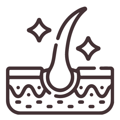 養髮液功效：調理頭皮